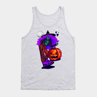 Curly witch Tank Top